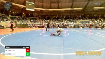 49 lbs Quarterfinal - Maverick Sena, TNWC vs Chance Wilder, Triumph Wrestling Club