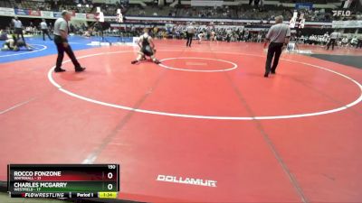 150 lbs Champ Round 1 (16 Team) - Charles McGarry, Westfield vs Rocco Fonzone, Whitehall