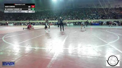 96 lbs Round Of 32 - Jace Curtis, Ada Junior High vs Ej Adkins-Turner Jr, Union JH