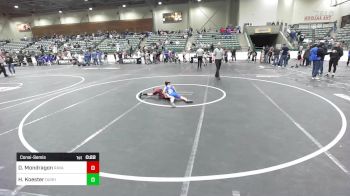 50 lbs Consolation - Deklan Mondragon, Ravage WC vs Hunter Koester, Durham WC