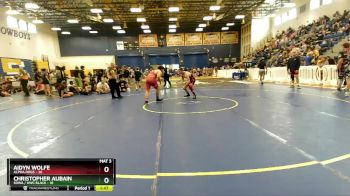 190 lbs Champ Round 1 (16 Team) - Aidyn Wolfe, Alpha Dogs vs Christopher Aubain, SOWA / HWC BLACK