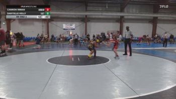 105 lbs Rr Rnd 3 - Cannon Inman, AMERICAN MMA AND WRESTLING vs Danyelle Kelly, East Hartford Stingers Youth