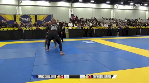 Timothy Peter Delmundo vs Terrance Cordell Souser 2024 World IBJJF Jiu-Jitsu No-Gi Championship