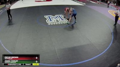 Champ. Round 1 - Oscar Brown, Scottsbluff vs Owen Cooley, Lincoln Christian