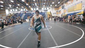 285 lbs Quarterfinals (8 Team) - CHRISTOPHER MARQUEEN, Palm Harbor University vs Dominic Badagliacco, Venice