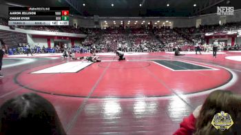 157 lbs Quarterfinals (8 Team) - Chase Dyer, BIXBY vs Aaron Jellison, YUKON