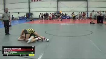 110 lbs Round 5 (6 Team) - Santino Rodriguez, Scorpions vs Bailey Holman, Poway Elite