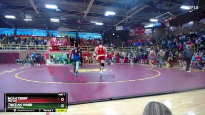 190 lbs Quarterfinal - Noah Terry, Tell City vs TRISTIAN WARD, Civic Memorial