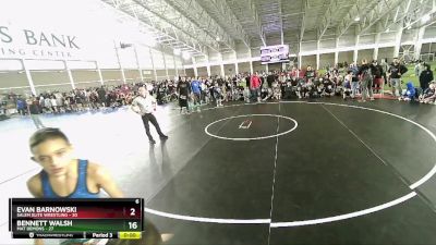 117 lbs Semis & Wb (16 Team) - Mercer Hamilton, Mat Demons vs Luke Drager, Salem Elite Wrestling