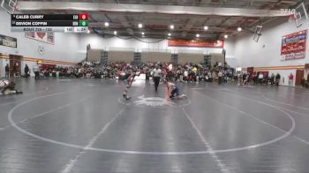 132 lbs Cons. Round 6 - Devion Coffin, Benedictine vs Caleb Curry, Elder
