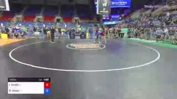 182 lbs Consolation - Ian Smith, Wisconsin vs De'Alcapon Veazy, Indiana