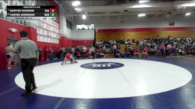 175 lbs Round Of 16 - Sawyer Goodwin, Spaulding vs Carter Anderson, Merrimack