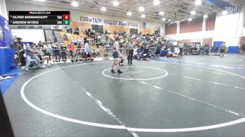 138 lbs Cons. Round 8 - Andrew Myers, Liberty (Bakersfield) vs Oliver Benninghoff, Trabuco Hills