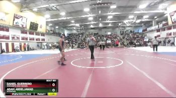 132 lbs Semifinal - Daniel Guerrero, Sahuarita High School vs Adam Abdeljawad, Miyamura