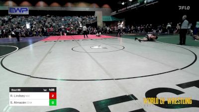 285 lbs Round Of 16 - Redmond Lindsey, Norman Grappling Club vs Salvador Almazán, Central Valley (Ceres)