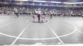 70 lbs Round Of 16 - Tanner Thacker, Van Buren Matdawgs vs Knox Fike, SlyFox Wr Ac
