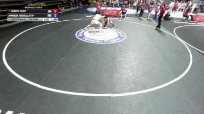 150 lbs Champ. Rd Of 32 - James Ruiz, Arete Wrestling Academy vs Ahmed Abdellatif, Diablo Wrestling Club