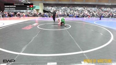 132 lbs Round Of 32 - Elijah Butler, California Grapplers vs Jonah Rusca, Reedley Wc