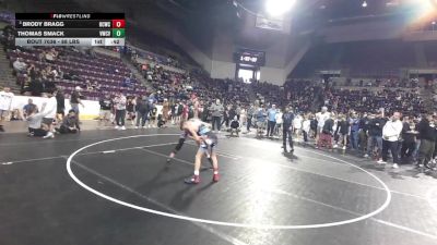 88 lbs Champ. Rd Of 16 - Brody Bragg, Bear Cave Wrestling Club vs Thomas Smack, Victory Wrestling Club - VTC