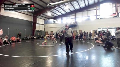 132 lbs Final - Briyelle Short, Croydon vs Godie Hart, Red Hill