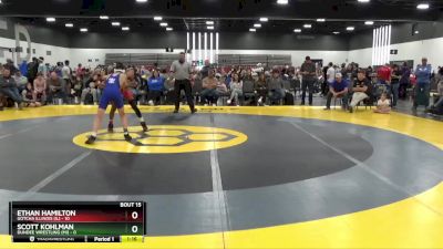 105 lbs Placement Matches (8 Team) - Ethan Hamilton, Gotcha Illinois (IL) vs Scott Kohlman, Dundee Wrestling (MI)