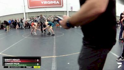 119 lbs Semifinal - Emmitt Henley, Virginia Team Predators vs Connor Malin, Shenandoah Valley Wrestling Cl