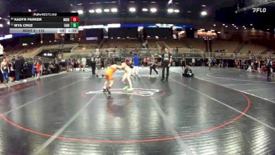 98 lbs Cons. Round 2 - Jaxon Sanders, Black Flag Wrestling Academy vs Mason Reinhardt, Braves Wrestling Club
