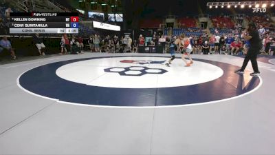 126 lbs Cons. Semis - Kellen Downing, MT vs Czar Quintanilla, WA