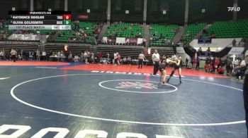 6-7A 114 1st Place Match - Kaydence Seigler, Thompson HS vs Olivia Goldsmith, Buckhorn