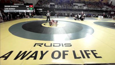 165 lbs Round Of 16 - Rhonin Swenson, Bishop McNamara vs Luke Murray, Peninsula Catholic