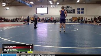 141 lbs Cons. Round 2 - Brock Luthens, Minnesota State Mankato vs Collin Brown, Cornell College