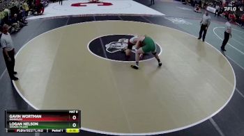 Cons. Round 3 - Gavin Wortman, Randolph vs Logan Nelson, Wisner-Pilger