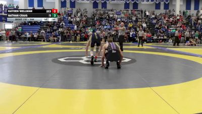 144 lbs Cons. Round 7 - Nathan Craig, Fremont Ross vs Kayden Wellman, Archbold