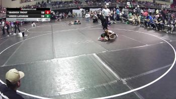 40 lbs Round 2 - Maddox Trout, The Best Wrestler vs Kreed Lathrum, The Best Wrestler
