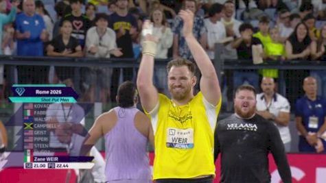 Replay: Men's Shot Put - 2026 Wanda Diamond League: Rome (ITA) | Jun 4 @ 7 PM