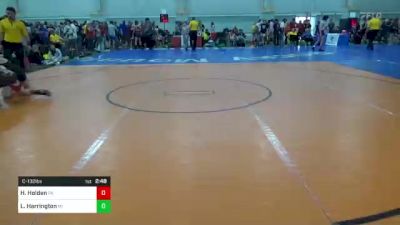 C-132 lbs Round Of 32 - Hayden Holden, PA vs Luke Harrington, MI