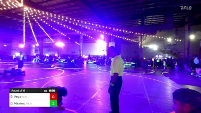 61 lbs Round Of 16 - Gustavo Vega, Black Flag Wr Ac vs Dominic Maximo, Tucson Cyclones