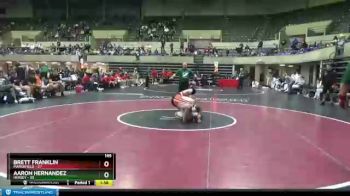 145 lbs Round 3 (4 Team) - Aaron Hernandez, Hersey vs Brett Franklin, Marshfield