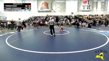 54 lbs Champ. Round 1 - Conrad Fagan, Baldwinsville Wrestling Club vs Tanner Fitzsimmons, Perry Youth Wrestling Club