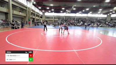 165 lbs Quarterfinal - Bakaima Kanabia, Bayonne vs Kailin Lee, Newton