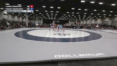 140 lbs 1st Place Match - Landri VonGonten, Boneyard Wrestling Academy vs Franky Groom-Frey, Excel