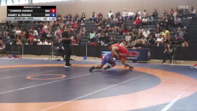 79kg Round 4 - Connor Church, Montreal Wrestling Club vs Samey Al Beajan, National Capital Wrestling Club