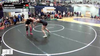 170 lbs. Champ. Round 1 - Amiyah Gordon, Capital City vs Josie Lawless, Lee`s Summit North