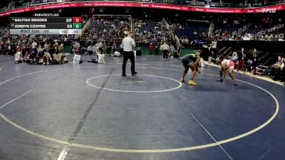 185 lbs Cons. Round 3 - Jordyn Cooper, R.J. Reynolds vs Saliyah Brooks, Seventy-First