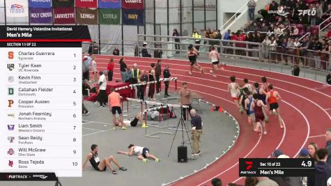 Men's Mile, Finals 11