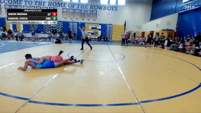 120 lbs Round 2 (8 Team) - Samuel Chica, SOWA /HWC vs Jeson Medina, Alpha WC