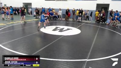 119 lbs Round 1 - Jessie Adcox, Anchor Kings Wrestling Club vs Isabelle Kerr, Bethel Freestyle Wrestling Club