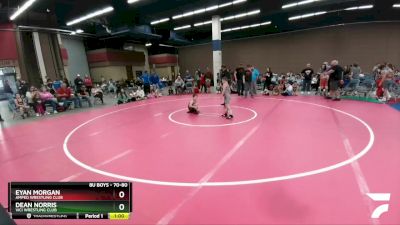 70-80 lbs Round 1 - Eyan Morgan, Amped Wrestling Club vs Dean Norris, Vici Wrestling Club