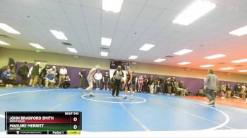 106 lbs Cons. Round 4 - John Bradford Smith, Brentwood vs Maguire Merritt, Eastside