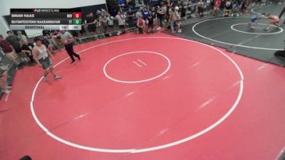 285 lbs Semifinal - Brian Haas, BOV vs Buyantogtokh Baasanbayar, Team Thunder